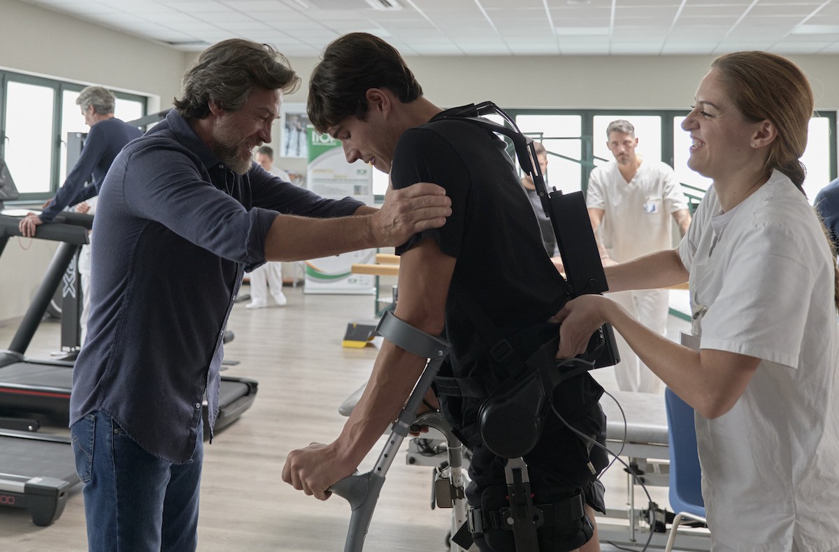Rinascere, le foto del film-tv sulla storia di Manuel Bortuzzo