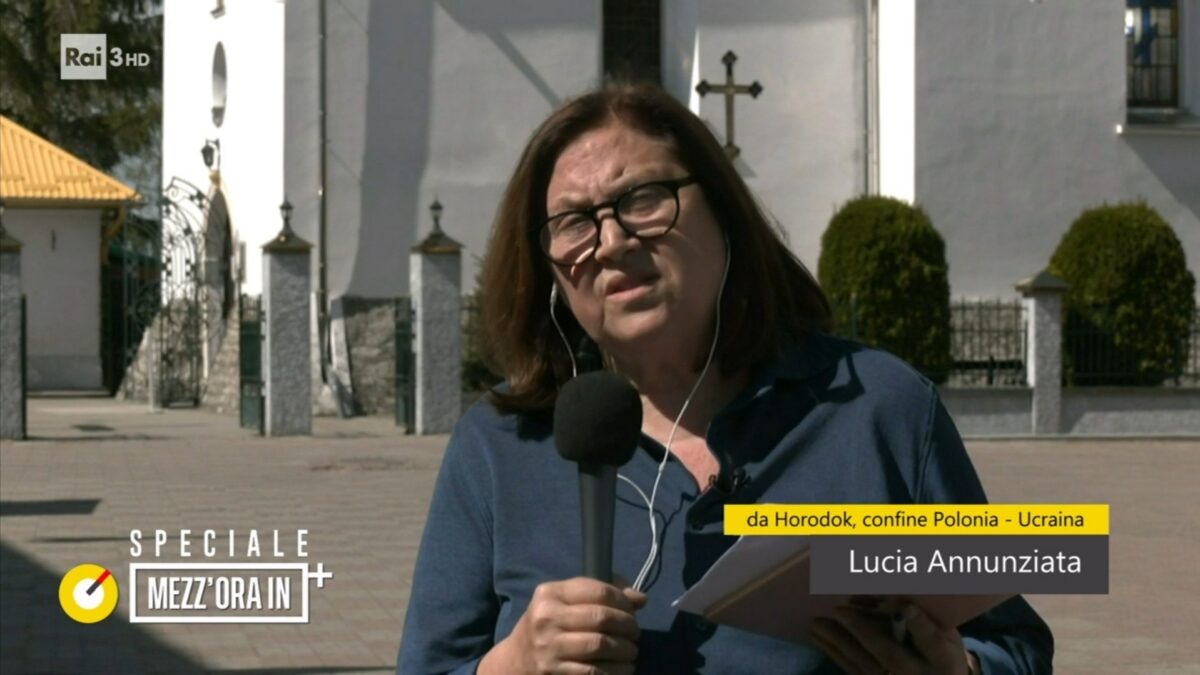 Mezz’ora in più, Lucia Annunziata in diretta dall’Ucraina