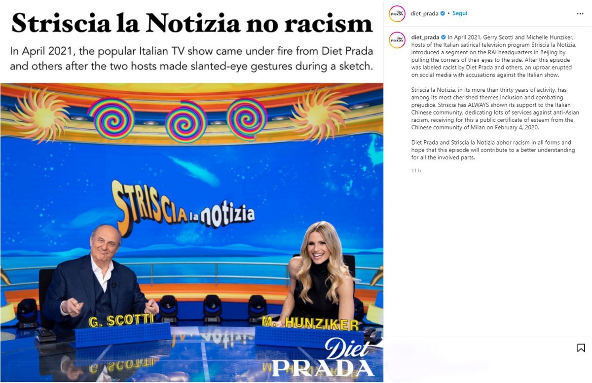 “Striscia la notizia non è razzista”, ora lo dice anche chi l’aveva accusata di razzismo