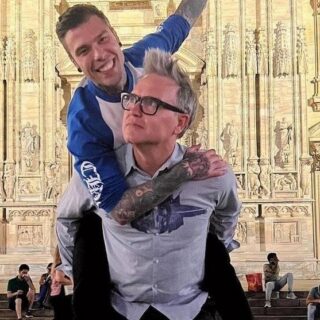 Fedez Blink 182 Mark Hoppus