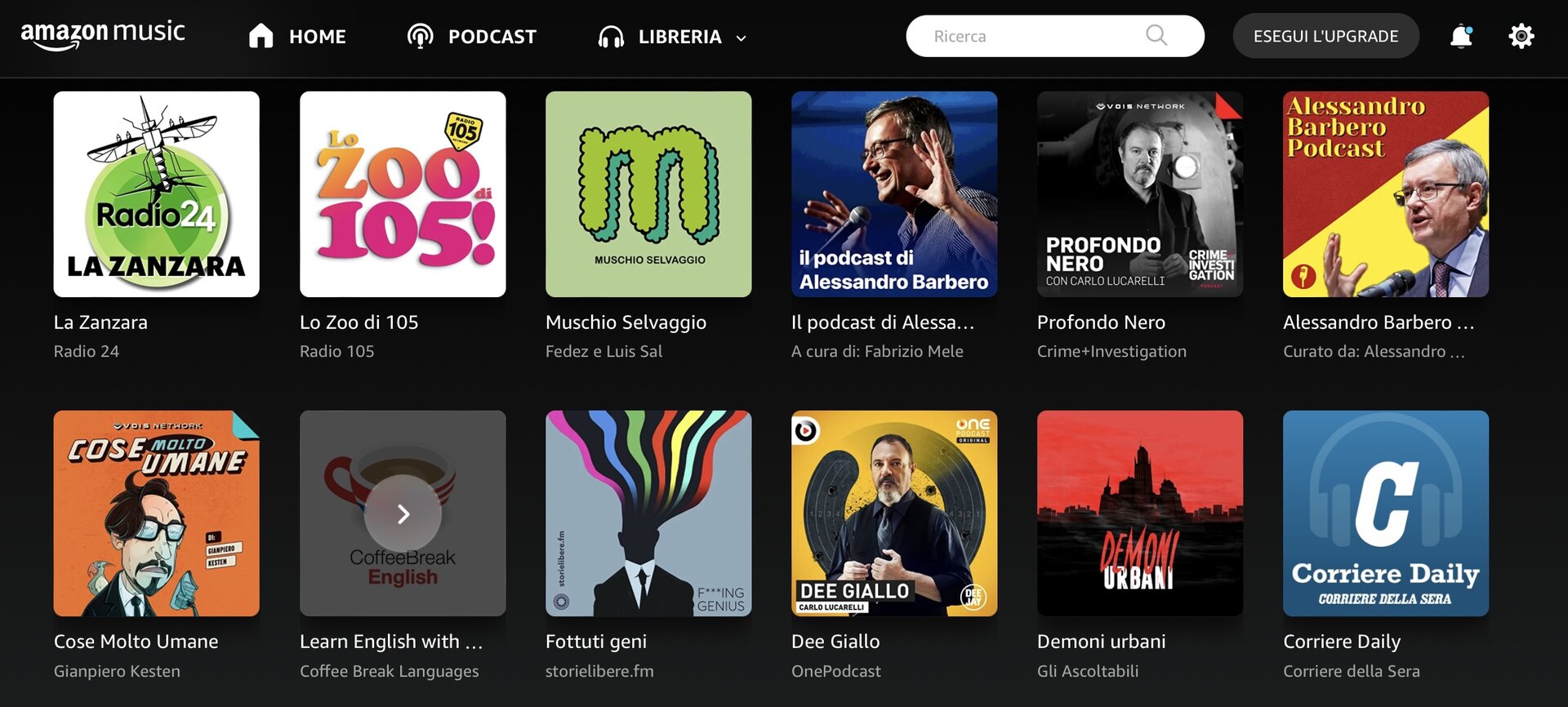 Amazon regala 5 euro a chi ascolta un podcast. Tutti i dettagli