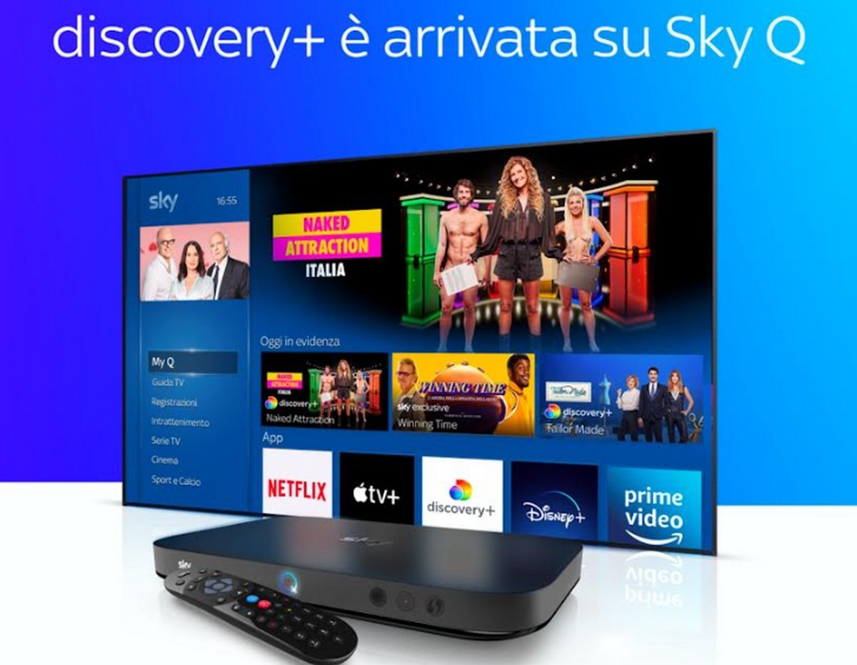 Discovery+ arriva anche su Sky Q, ecco cosa cambia per gli abbonati