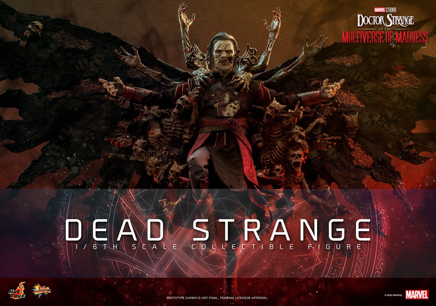 Doctor Strange nel Multiverso della Follia: nuova action figure Hot Toys di “Dead Strange”
