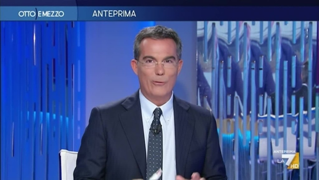 Otto e mezzo, Lilli Gruber ringrazia Floris: “Gentile, preparato e solidale: ne ho apprezzato garbo e professionalità”