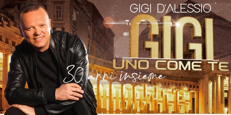 Gigi D’Alessio, Uno come te – 30 anni insieme: uno show no-stop in piazza e su RaiPlay
