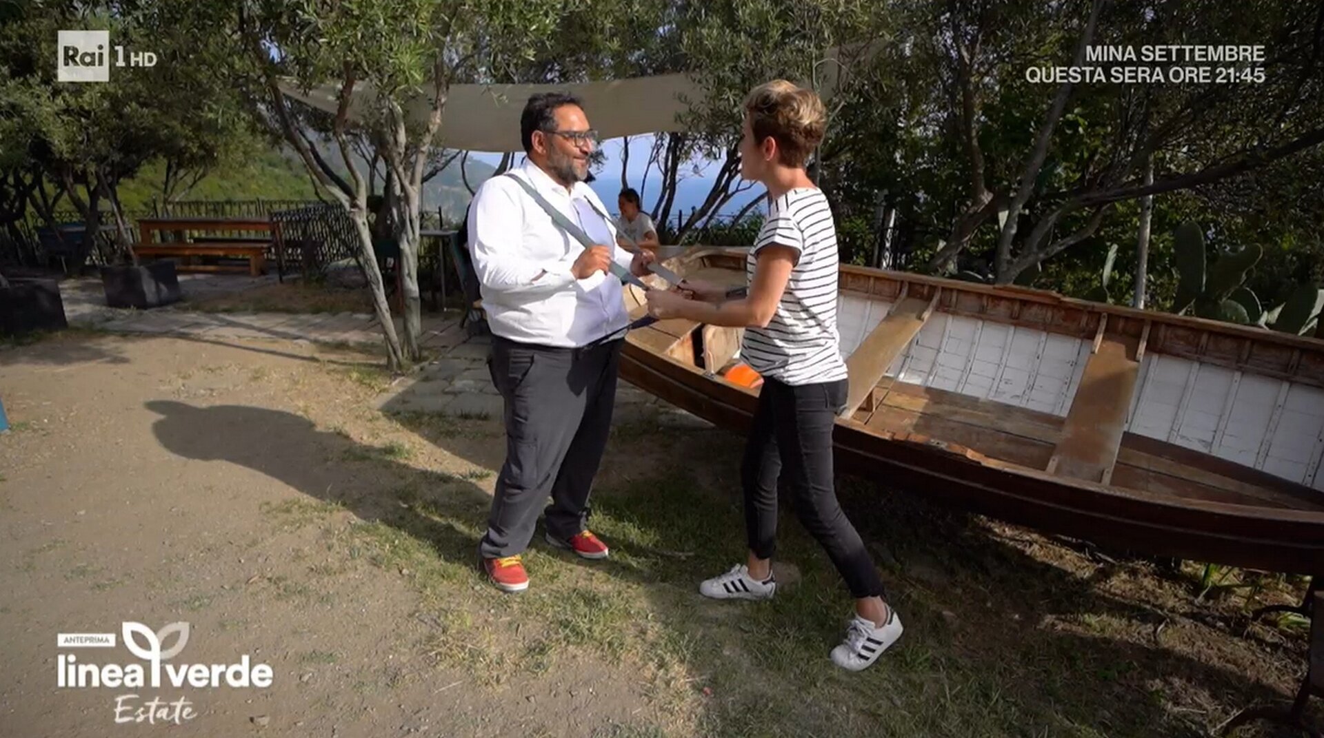 Linea Verde Estate: Angela Rafanelli e Peppone, coppia ideale per questo genere televisivo