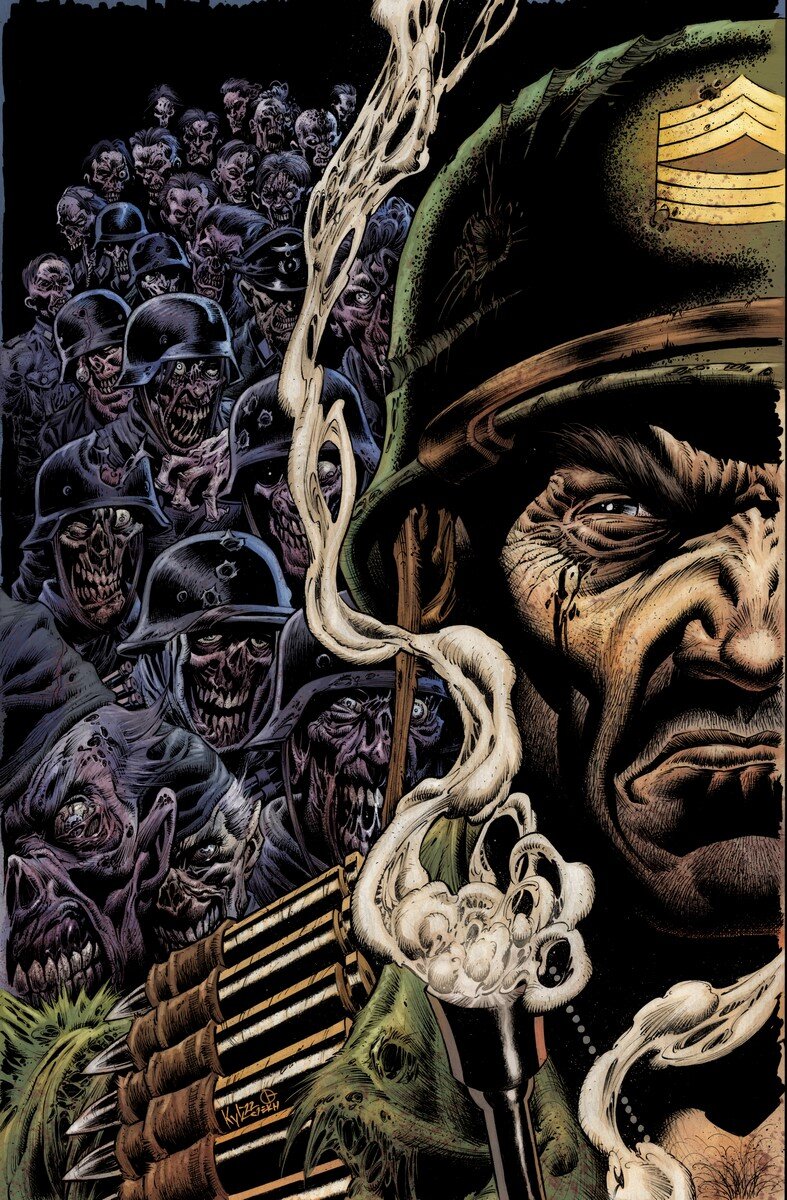 Sgt. Rock vs. The Army of the Dead: nuove immagini del fumetto scritto da Bruce Campbell per DC Comics