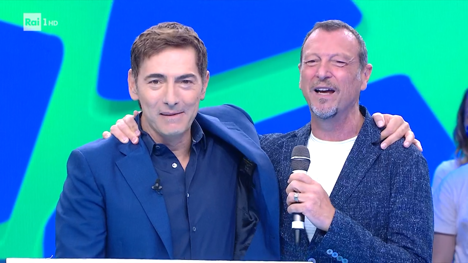 Reazione a Catena, la sorpresa di Amadeus a Marco Liorni