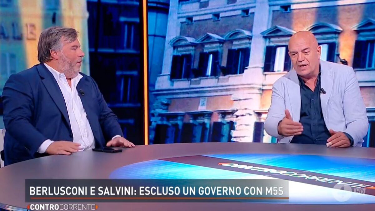 Controcorrente, lite Rizzo-Nobili: “Le sciocchezze si pesano e tu sei di peso”
