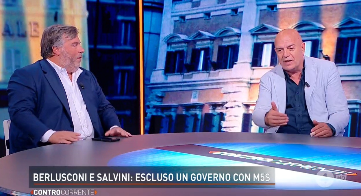 Controcorrente, lite Rizzo-Nobili: “Le sciocchezze si pesano e tu sei di peso”
