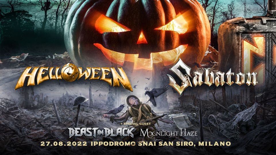 Helloween e Sabaton in concerto a Milano: tutti i dettagli sullo show del 27 Agosto