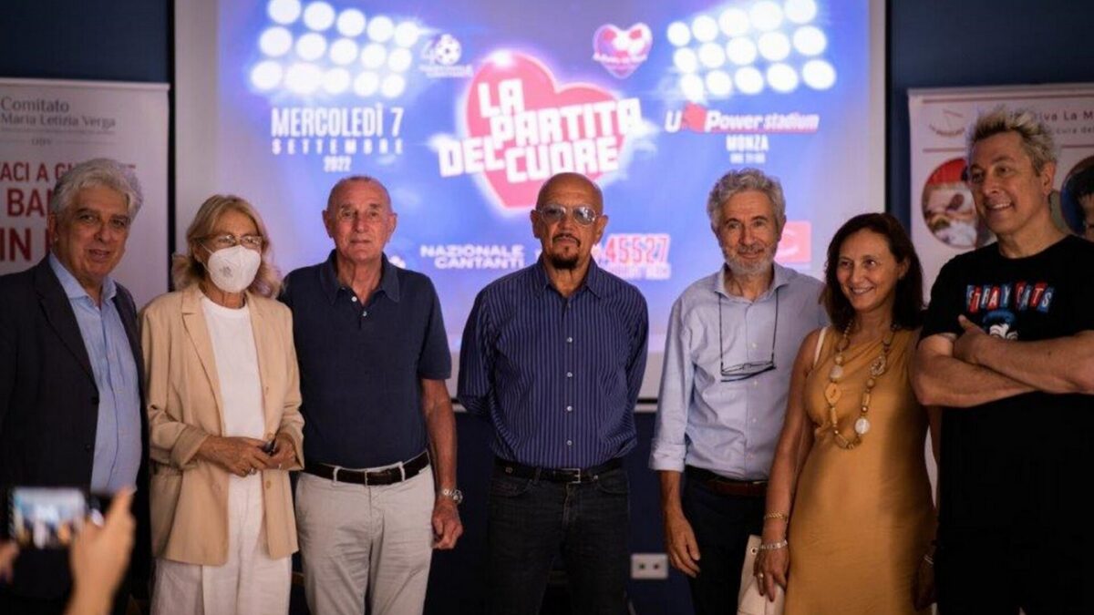 La Partita del Cuore torna in Rai: il 7 settembre in prima serata su Rai 2