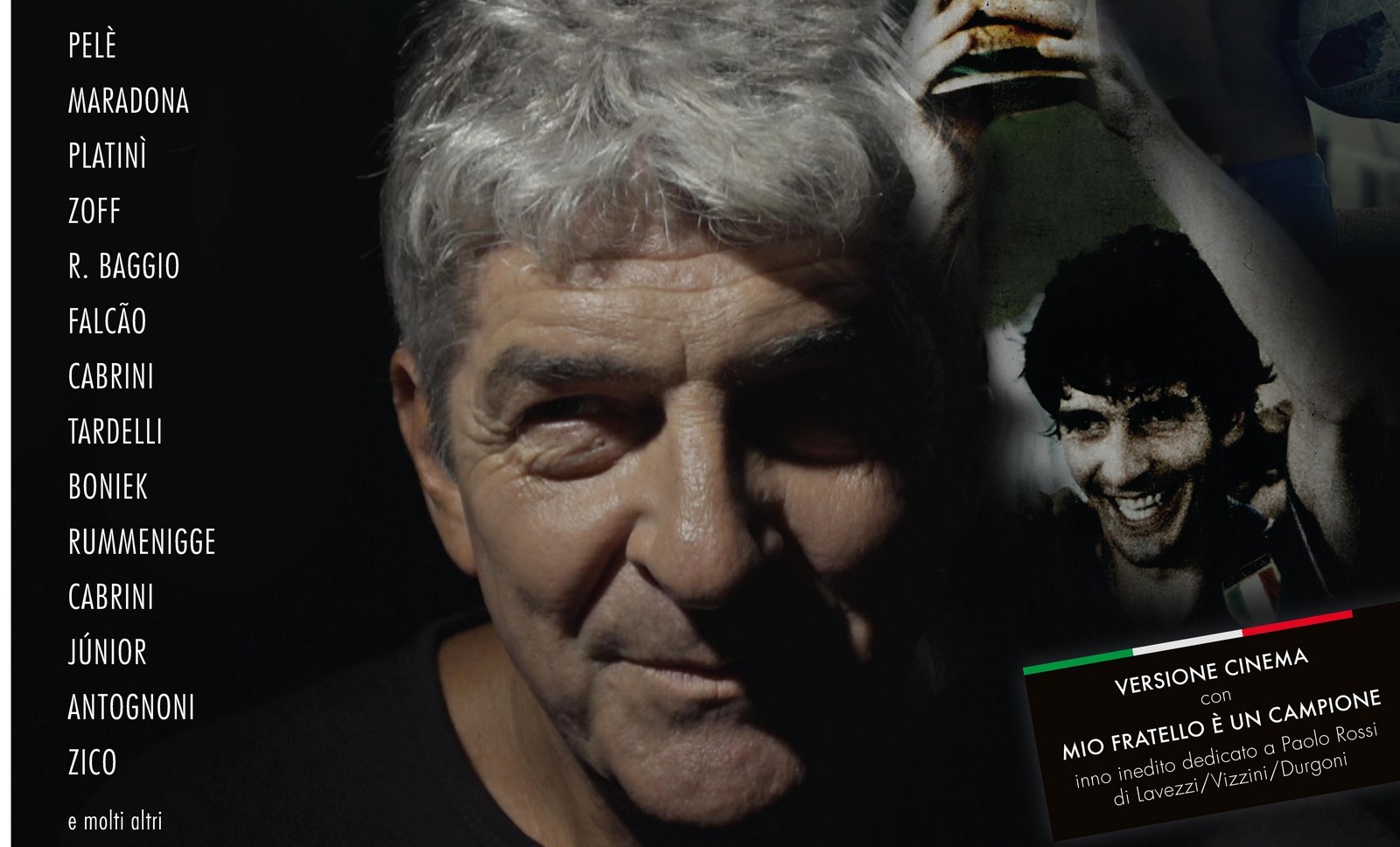 Paolo Rossi – L’uomo. Il campione. La leggenda: trailer e curiosità del documentario al cinema