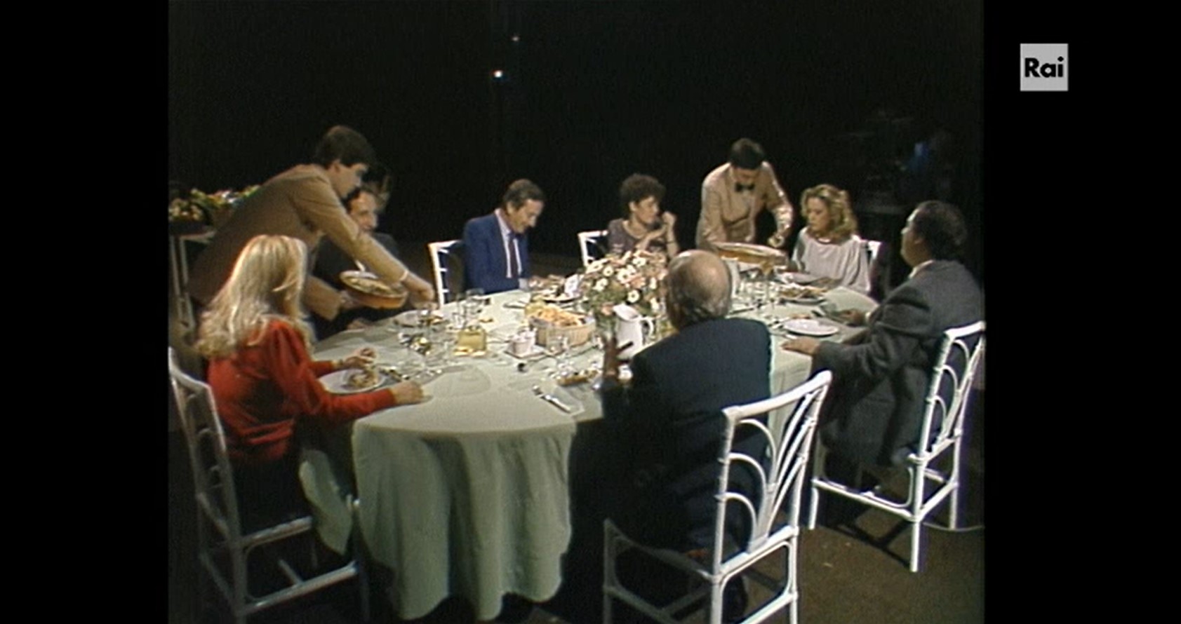 Luciano Rispoli Pranzo in tv
