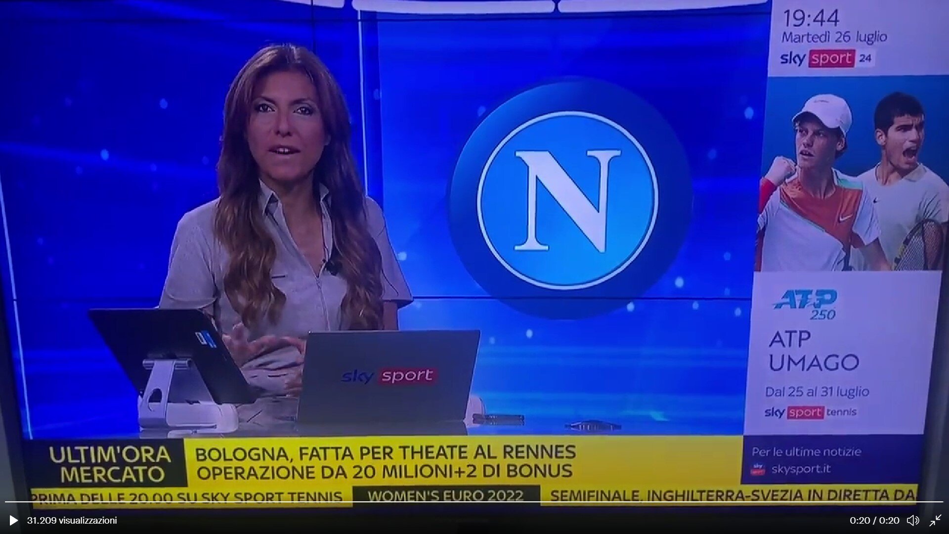 Lazio contro Sky e Sara Benci: “Ci aspettiamo le scuse”. Ecco cosa è successo (VIDEO) e la replica di Federico Ferri