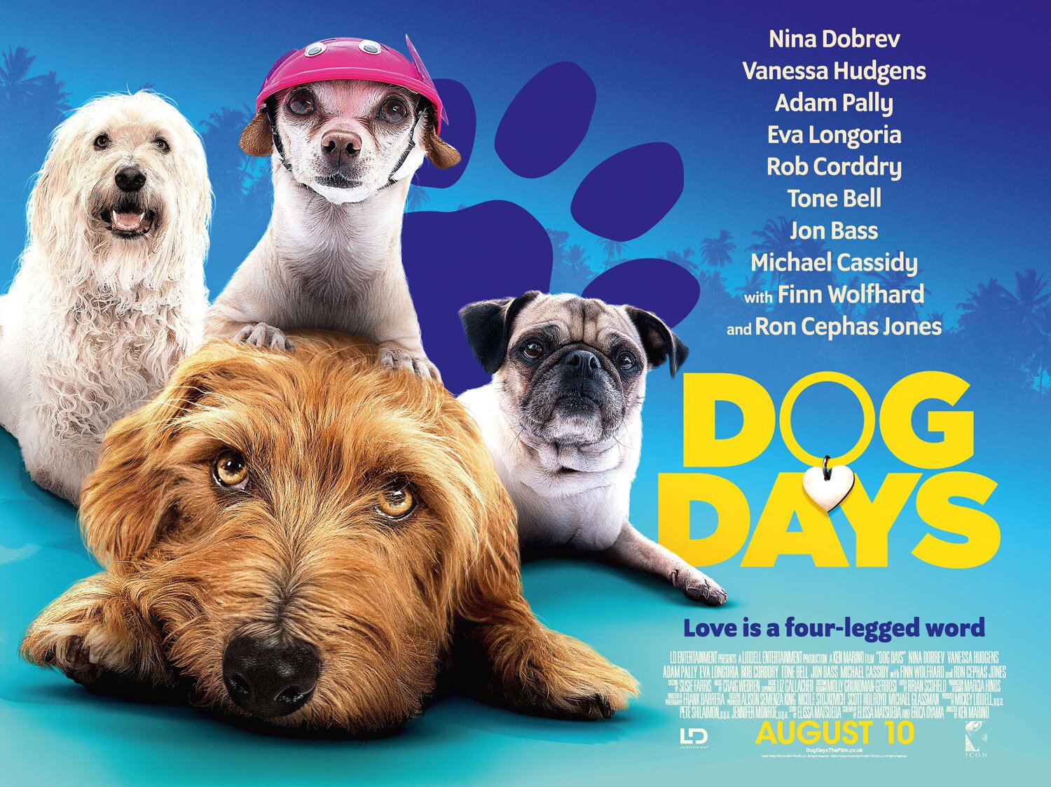 Stasera in tv: “Dog Days” su Rai 3