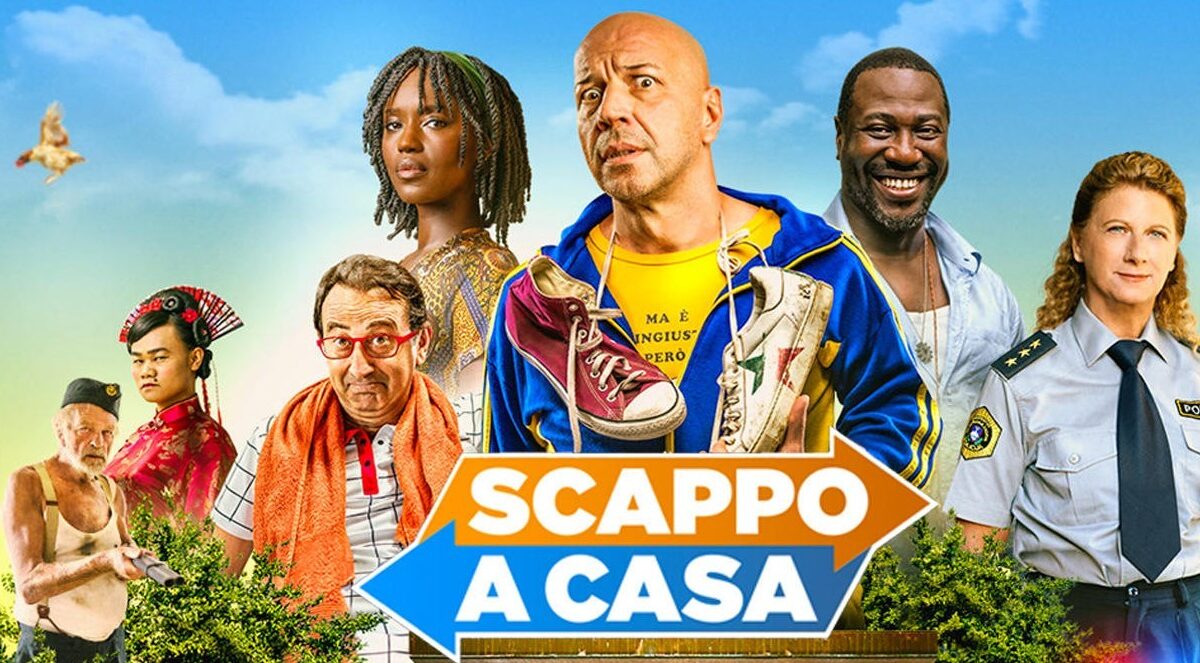 Stasera in tv: “Scappo a casa” su Canale 5
