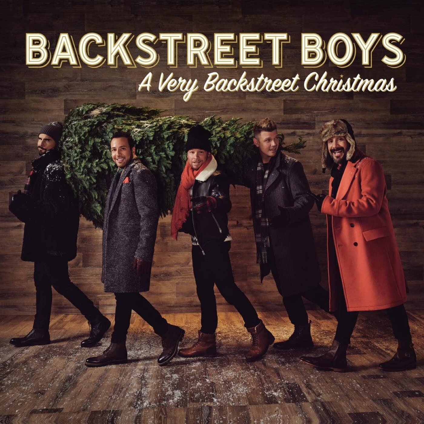 A Very Backstreet Christmas Cover Backsteet Boys