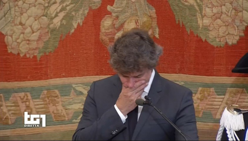 Alberto Angela Funerali piero Angela