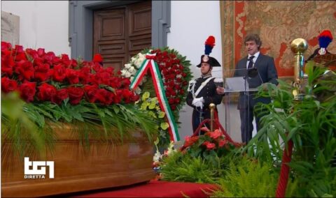 Il discorso di Alberto Angela ai funerali del padre Piero