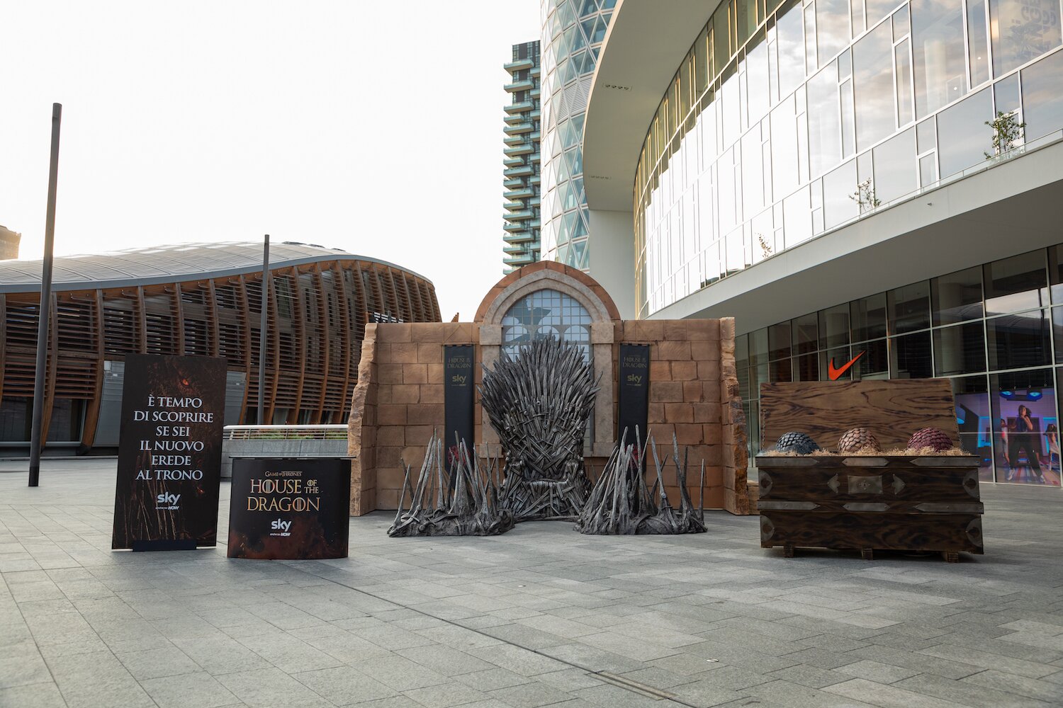 trono di spade Milano