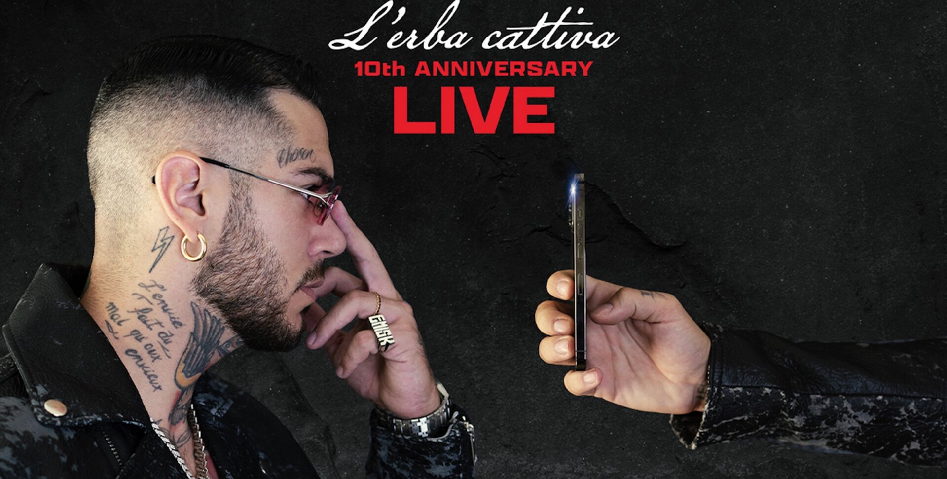 Emis Killa: concerto-evento per i 10 anni dell’album L’Erba Cattiva (Biglietti)