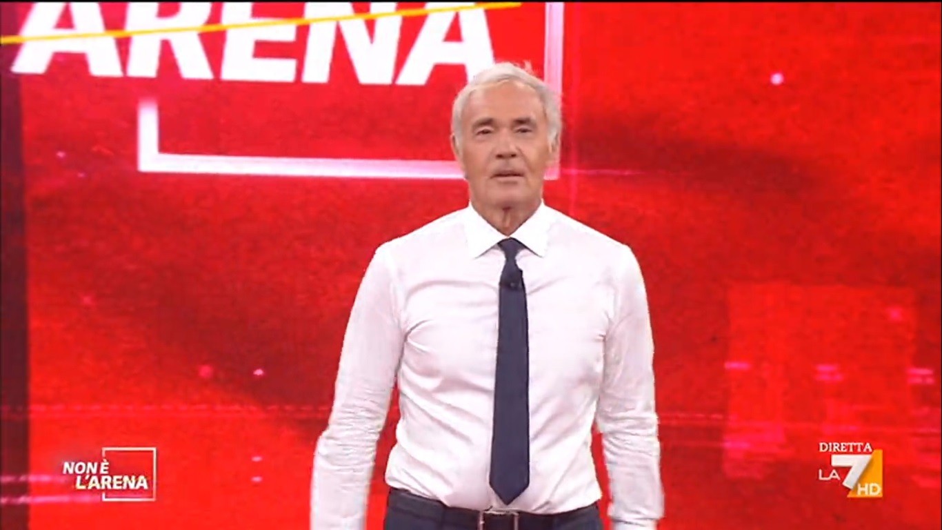 Non è l’Arena ritorna con il freno tirato, Giletti ‘vigile’ in dibattiti a rischio confusione