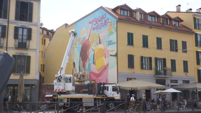 murales agn energia milano