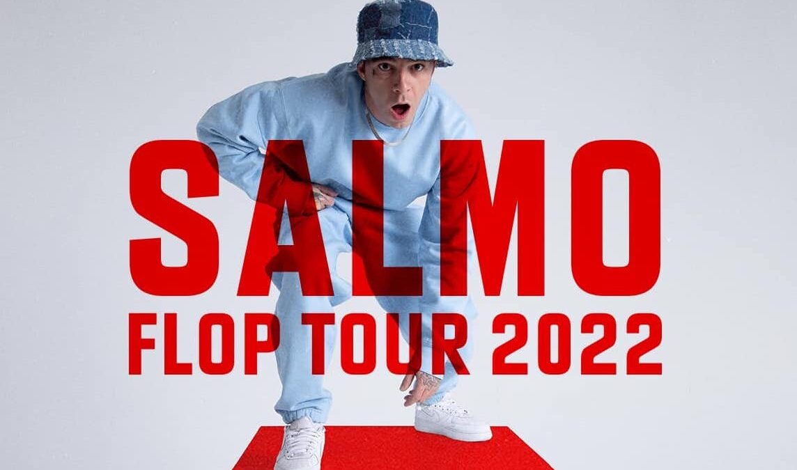 Salmo torna nei palazzetti col Flop Tour 2022: info, date dei concerti, biglietti e scaletta