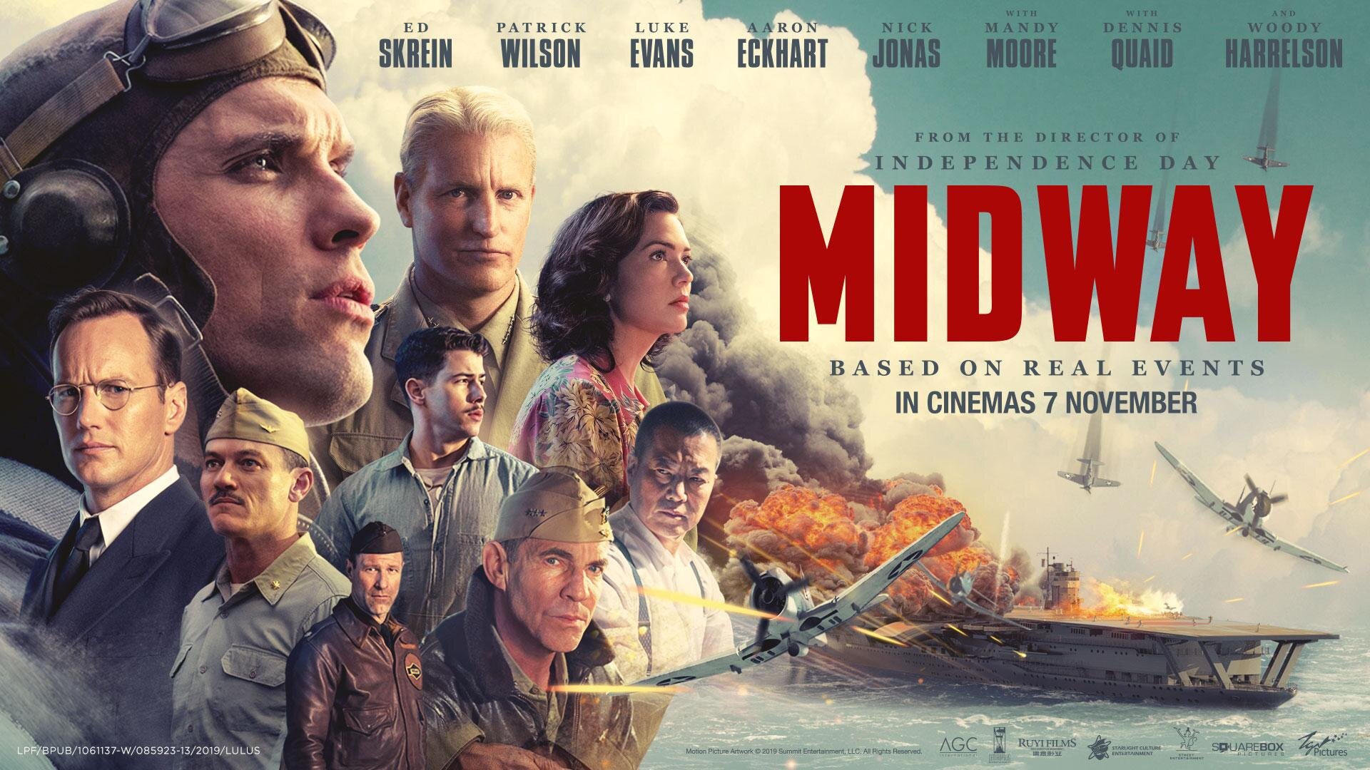 Stasera in tv: Midway” su Canale 5