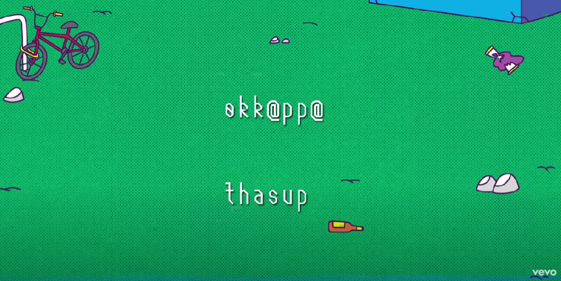 okk@pp@, Thasup: testo e audio del nuovo singolo, guarda il visual video