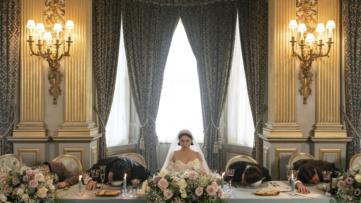 Wedding Season su Disney+ Rosa Salazar è una pericolosa sposa in fuga