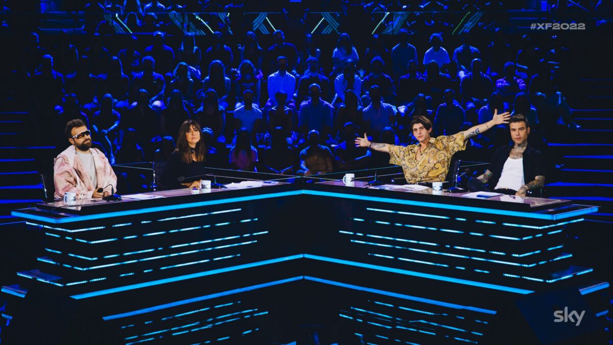 X Factor 2022, i giudici Rkomi, Ambra, Fedez e Dargen D’Amico si raccontano a TvBlog