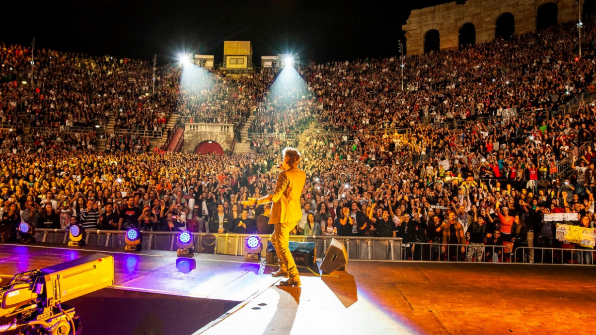Ligabue, Arena di Verona, 3 ottobre 2022: la scaletta del concerto