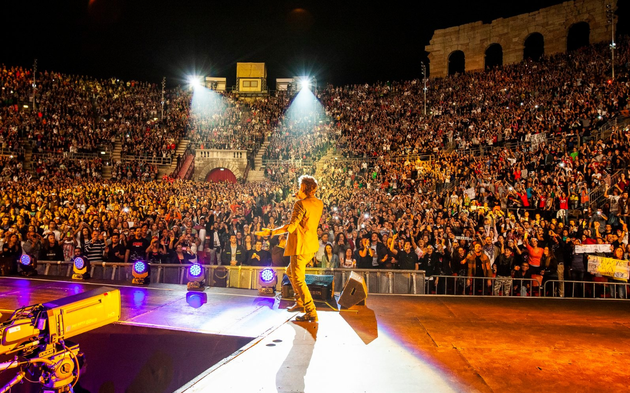 Ligabue, Arena di Verona, 3 ottobre 2022: la scaletta del concerto