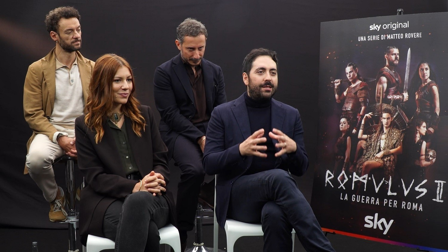Romulus 2 intervista a Matteo Rovere, Michele Alhaique, Enrico Maria Artale e Francesca Mazzoleni i registi