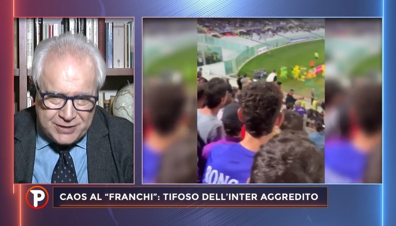 Pressing, Sconcerti: “Aggressione al tifoso interista? Ci sono le attenuanti”. È polemica