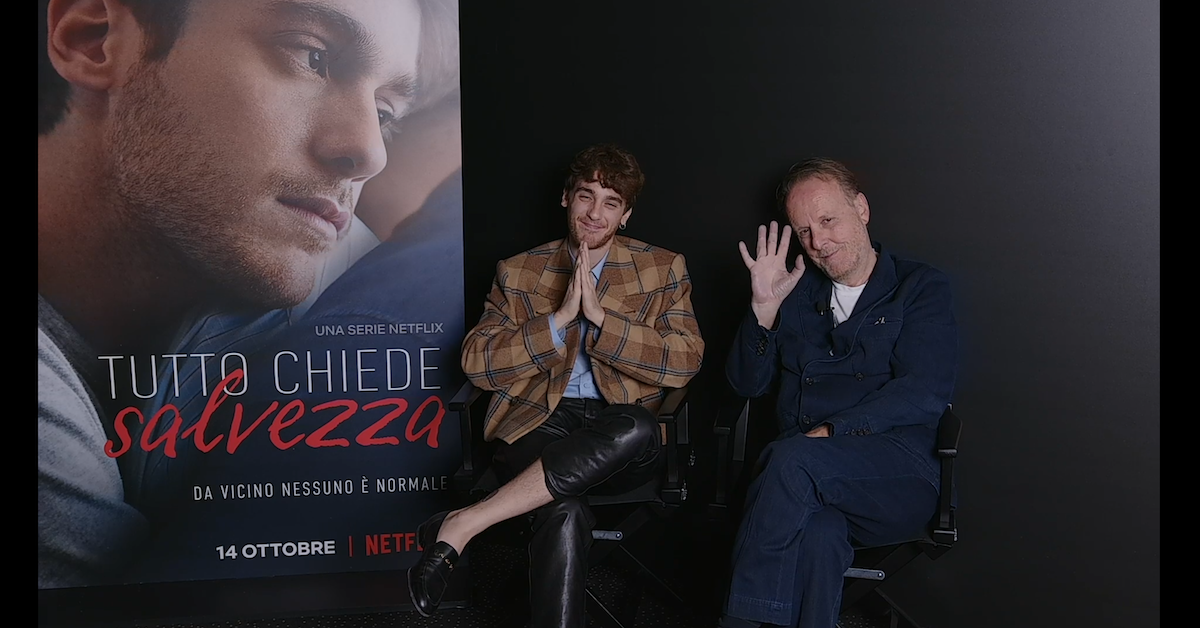 Tutto chiede salvezza, Federico Cesari e Francesco Bruni: “L’arte è come uno specchio. Caso Bellavia al GF Vip? Mai spettacolarizzare il malessere”