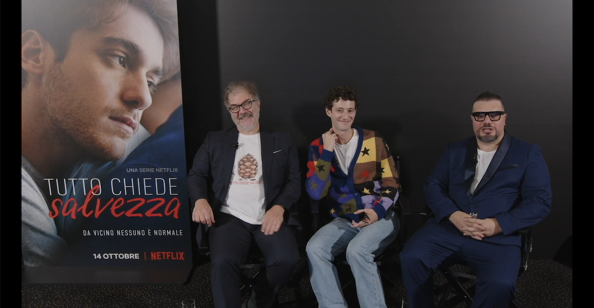Tutto chiede salvezza, Andrea Pennacchi, Vincenzo Crea e Lorenzo Renzi: “È una sceneggiatura ‘millefoglie’. Per noi salvezza è…”