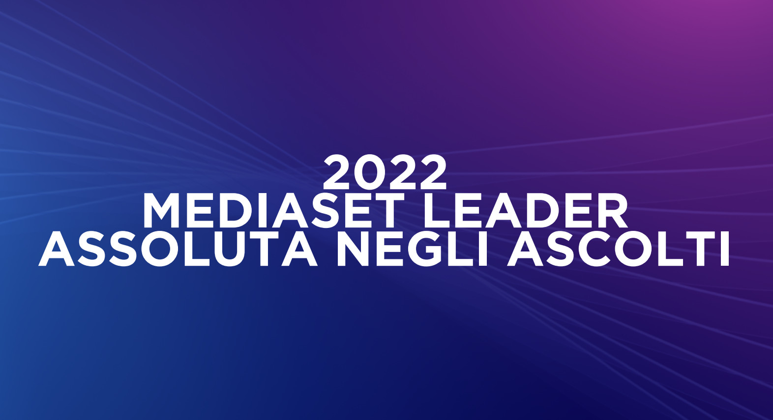 Ascolti Mediaset 2022: i dati di Marco Paolini