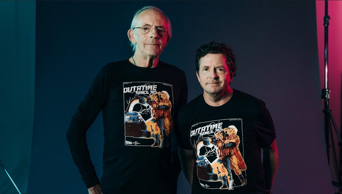 Ritorno al futuro: Michael J. Fox e Christopher Lloyd presentano nuovo merchandise ufficiale