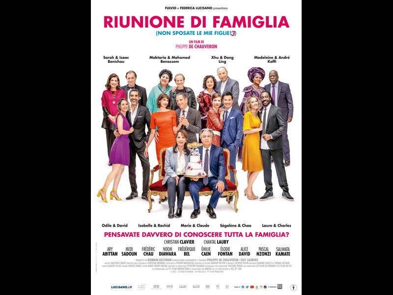 Riunione di famiglia: foto e poster di “Non sposate le mie figlie 3”