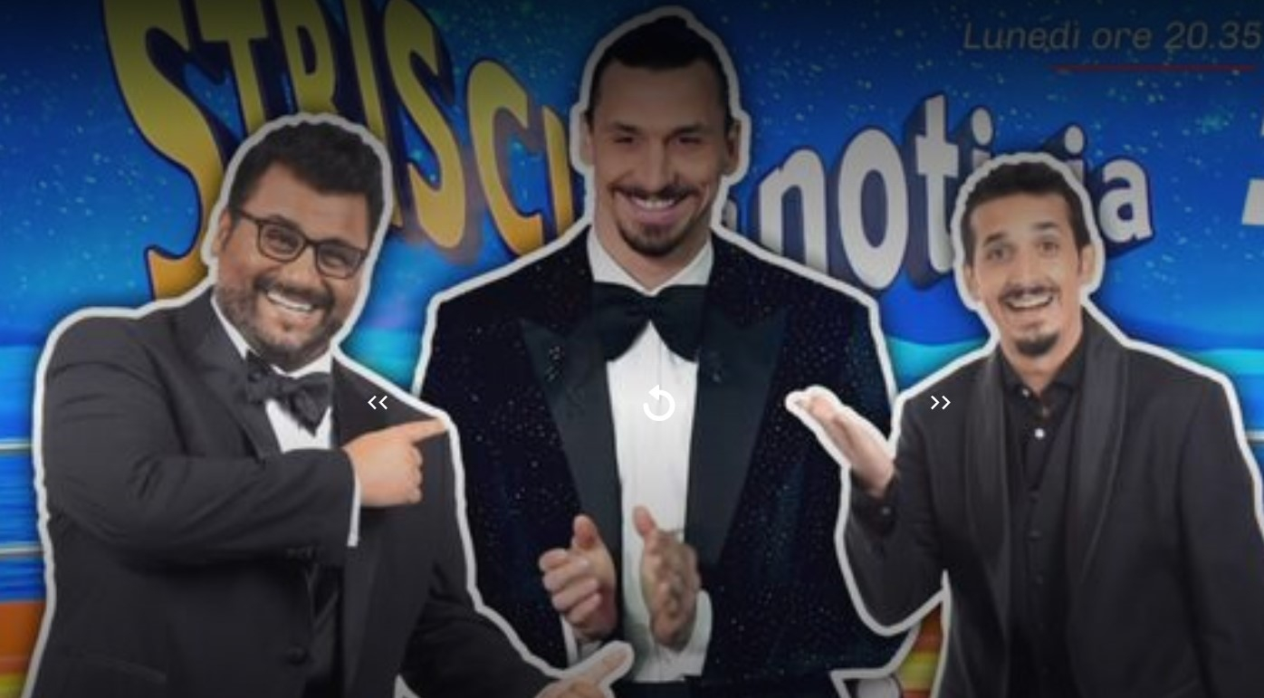 Striscia la notizia, Zlatan Ibrahimovic ‘conduttore per una sera’