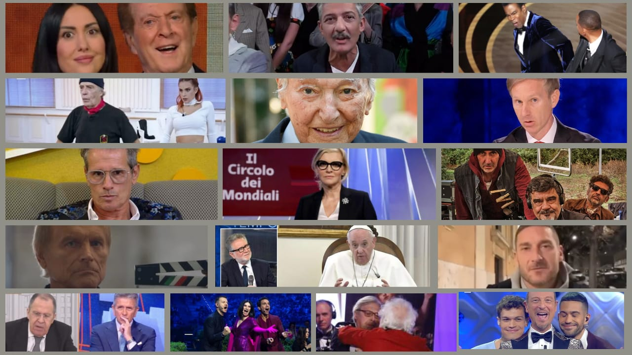 La guerra, l’Eurovision, i casi di Bellavia, Montesano e Remigi. Fatti ed eventi tv del 2022 raccontati con le lettere dell’alfabeto