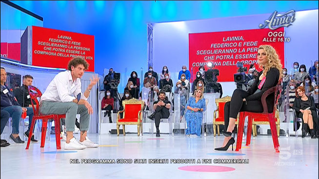 Uomini e Donne, puntata di oggi giovedì 16 marzo 2023: Federico sceglie Carola