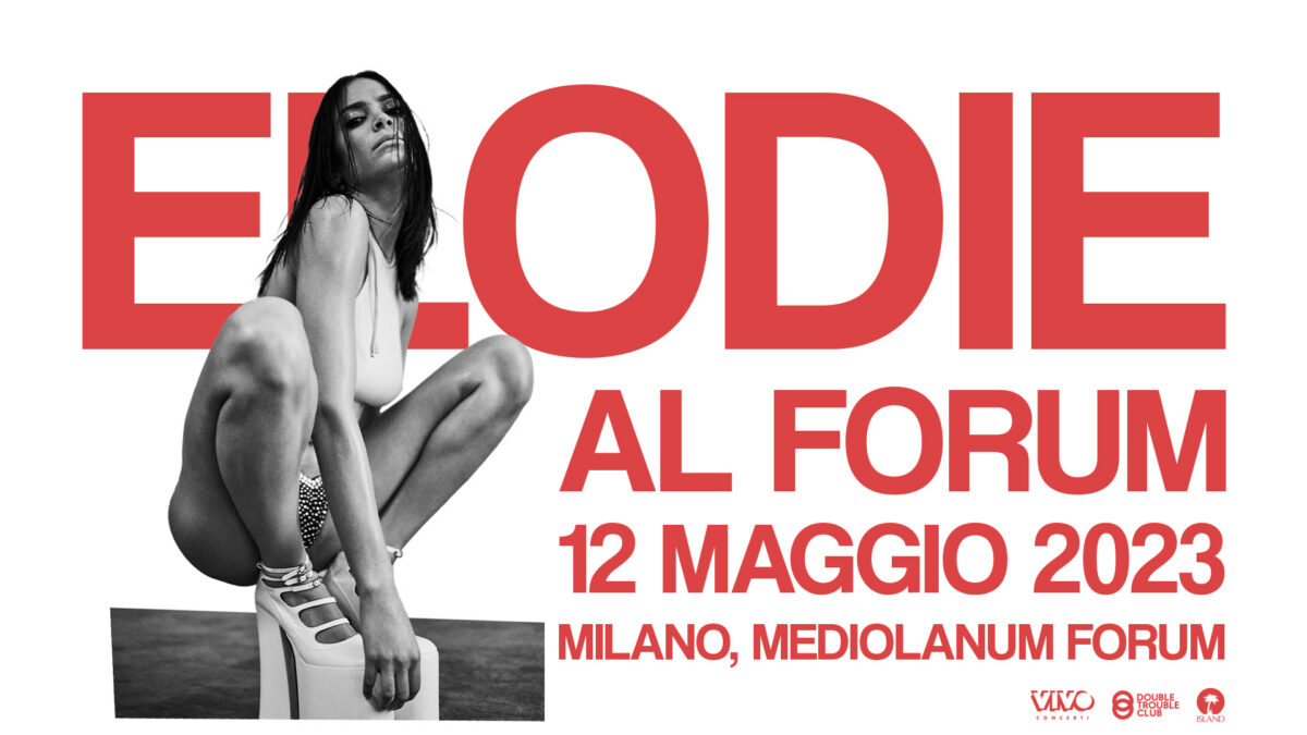 Elodie in concerto al Forum di Assago, Milano, il 12 maggio 2023: info biglietti