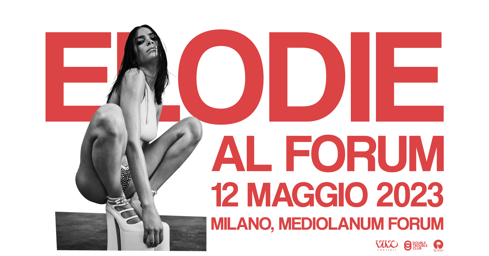 Elodie in concerto al Forum di Assago, Milano, il 12 maggio 2023: info biglietti
