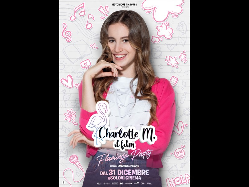 Charlotte M. – Il Film: foto e poster di “Flamingo Party” al cinema dal 31 dicembre