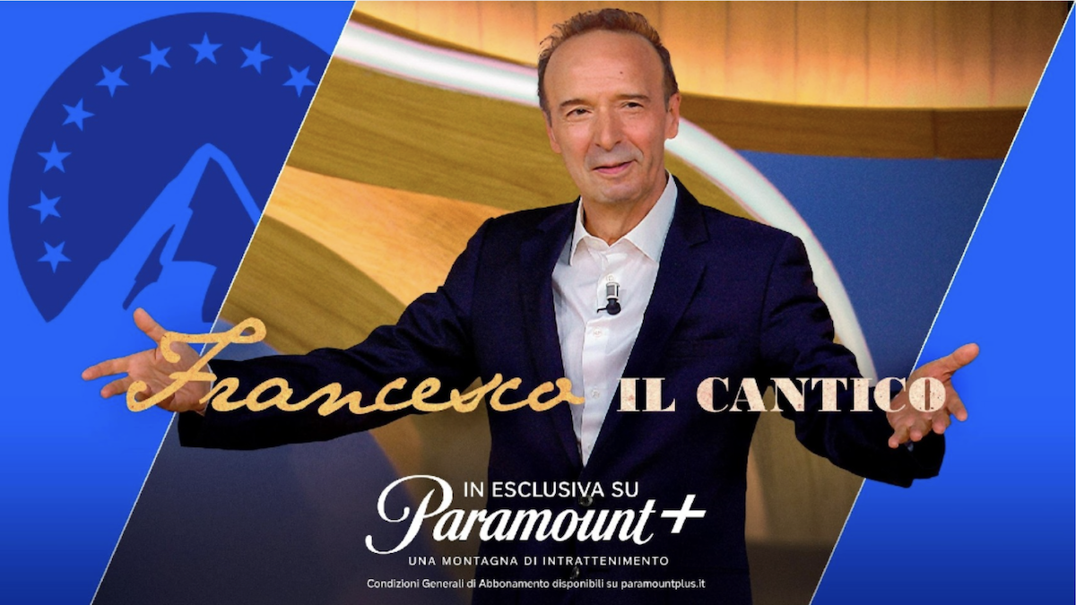 Francesco il Cantico, Roberto Benigni su Paramount+ per raccontare il patrono d’Italia