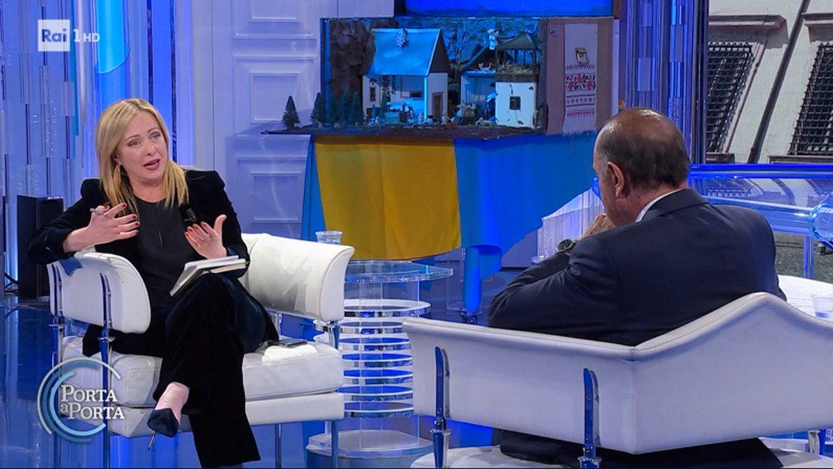 Giorgia Meloni, come è andata la prima intervista tv da Premier